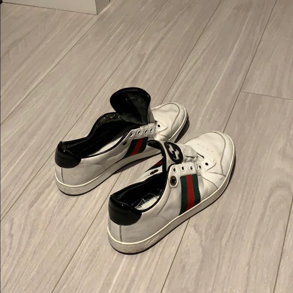 Gucci White Classic men’s sneakers Size 7.5